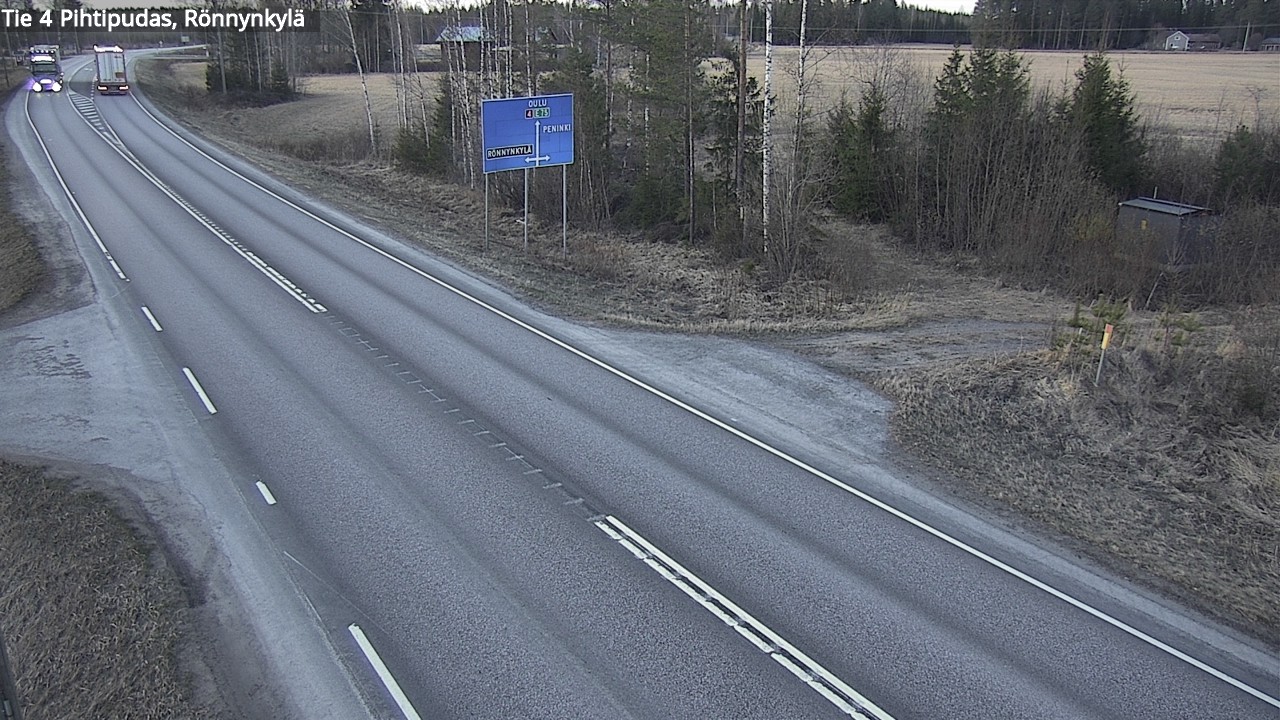 Kelikamerat Kuva Tie 4 Pihtipudas, Rönnynkylä, Pihtipudas, Keski-Suomi