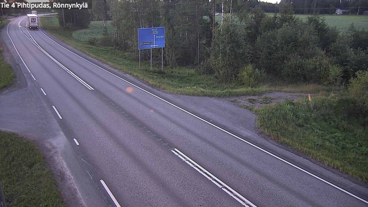 Kelikamerat Kuva Tie 4 Pihtipudas, Rönnynkylä, Pihtipudas, Keski-Suomi