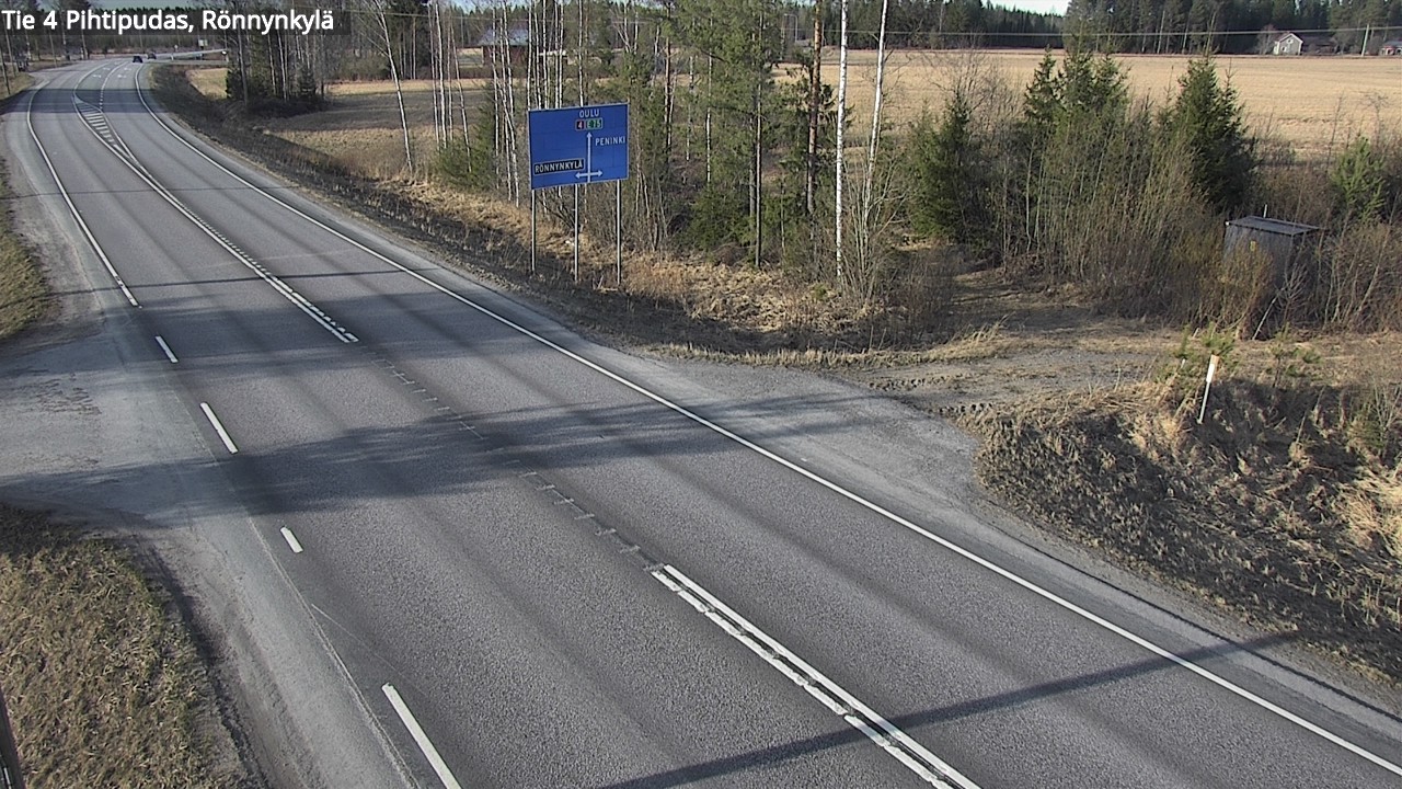 Kelikamerat Kuva Tie 4 Pihtipudas, Rönnynkylä, Pihtipudas, Keski-Suomi
