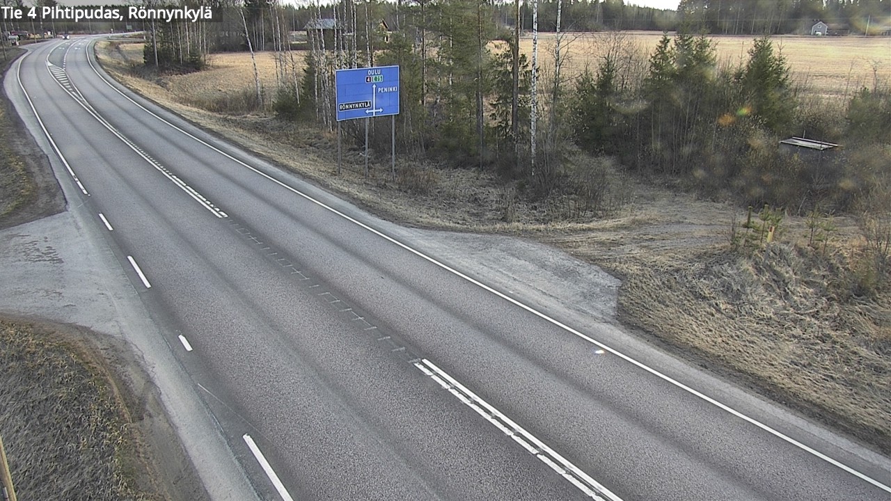 Kelikamerat Kuva Tie 4 Pihtipudas, Rönnynkylä, Pihtipudas, Keski-Suomi