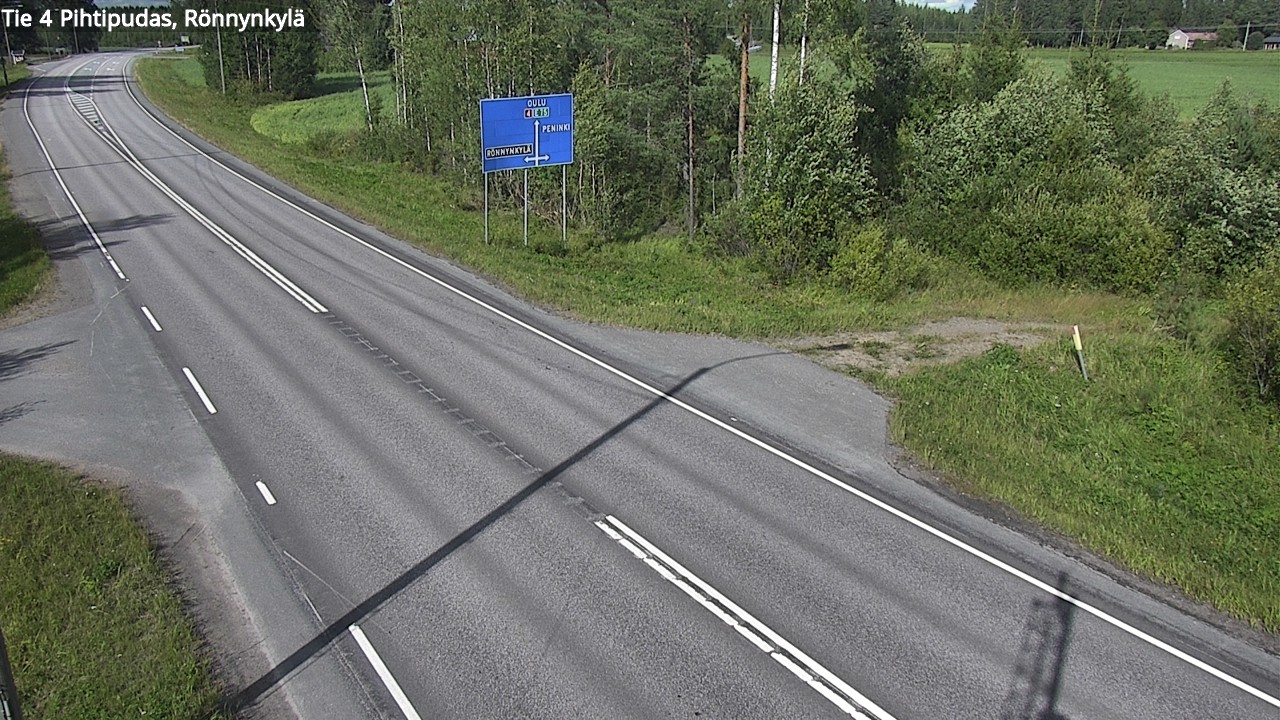 Kelikamerat Kuva Tie 4 Pihtipudas, Rönnynkylä, Pihtipudas, Keski-Suomi