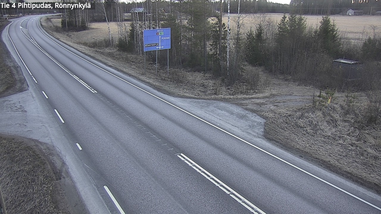 Kelikamerat Kuva Tie 4 Pihtipudas, Rönnynkylä, Pihtipudas, Keski-Suomi