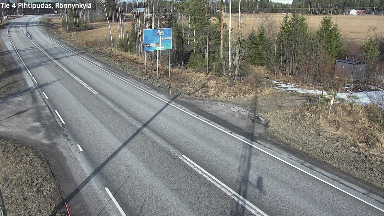 Kelikamerat Kuva Tie 4 Pihtipudas, Rönnynkylä, Pihtipudas, Keski-Suomi