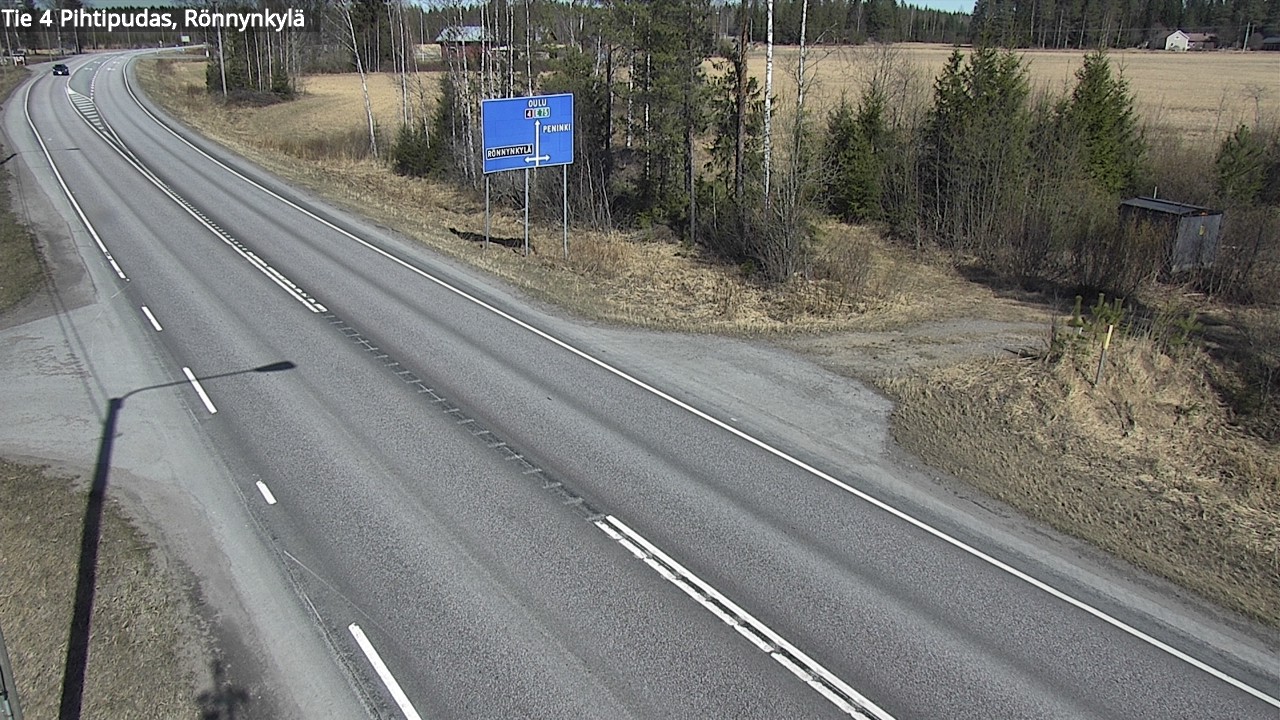 Kelikamerat Kuva Tie 4 Pihtipudas, Rönnynkylä, Pihtipudas, Keski-Suomi