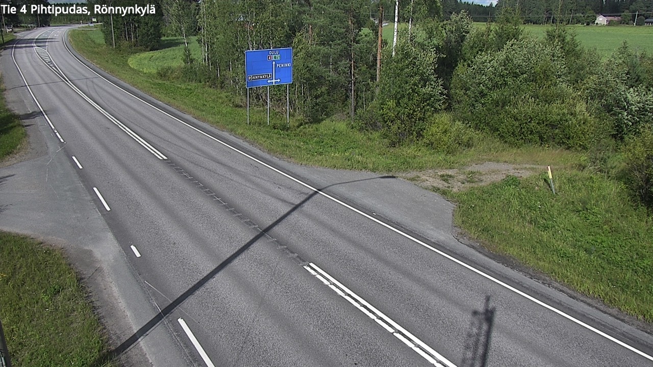 Kelikamerat Kuva Tie 4 Pihtipudas, Rönnynkylä, Pihtipudas, Keski-Suomi