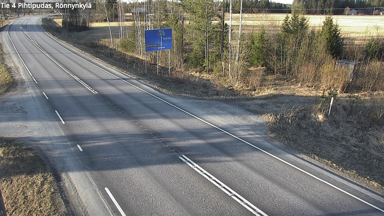 Kelikamerat Kuva Tie 4 Pihtipudas, Rönnynkylä, Pihtipudas, Keski-Suomi