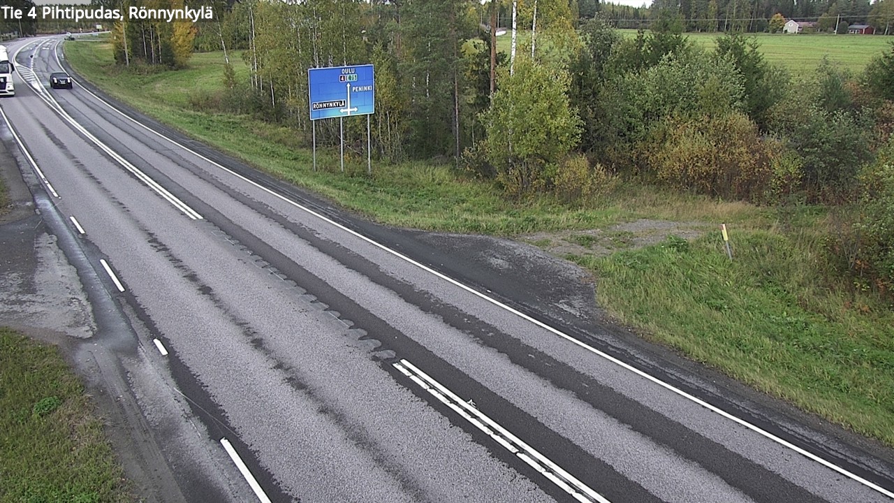 Kelikamerat Kuva Tie 4 Pihtipudas, Rönnynkylä, Pihtipudas, Keski-Suomi