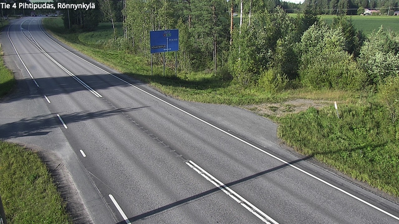 Kelikamerat Kuva Tie 4 Pihtipudas, Rönnynkylä, Pihtipudas, Keski-Suomi
