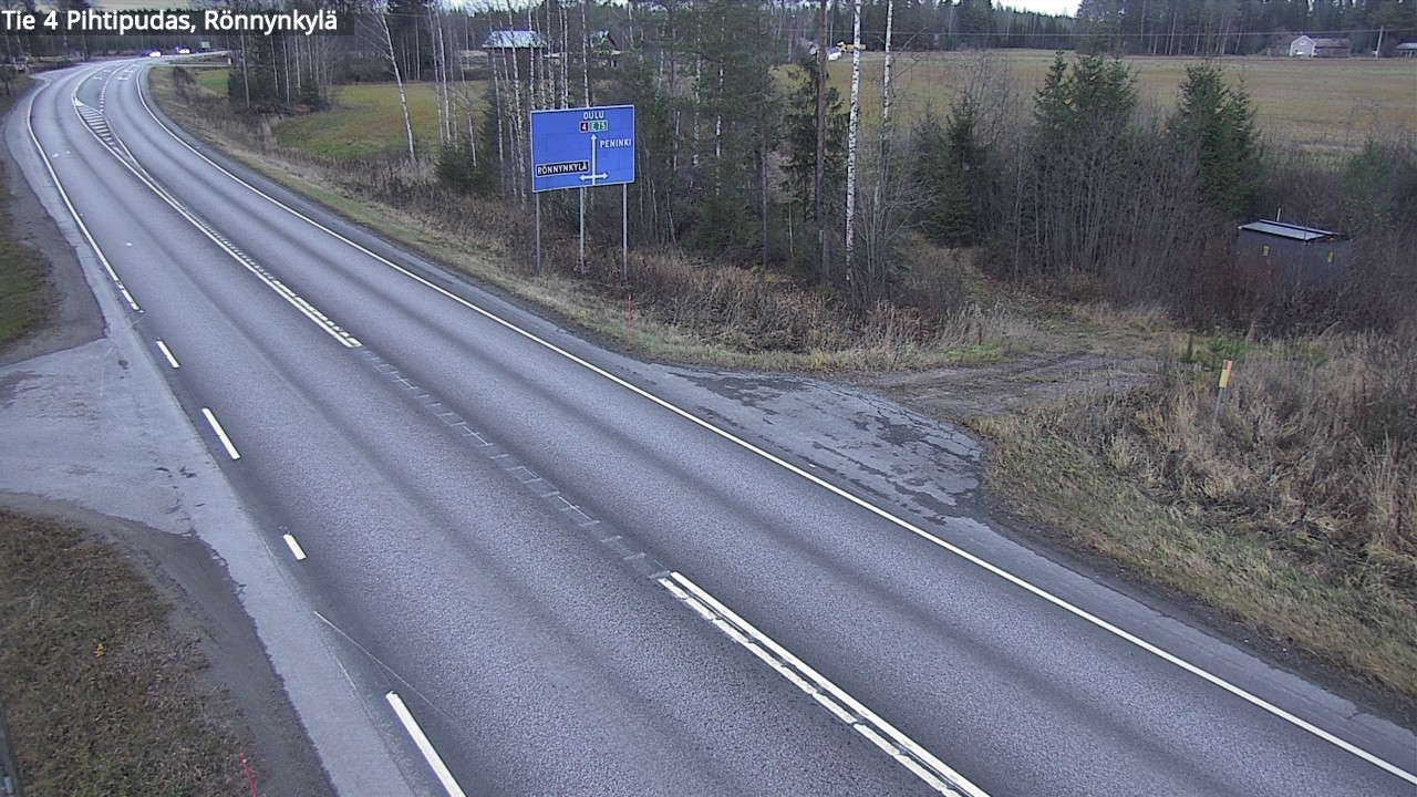 Kelikamerat Kuva Tie 4 Pihtipudas, Rönnynkylä, Pihtipudas, Keski-Suomi