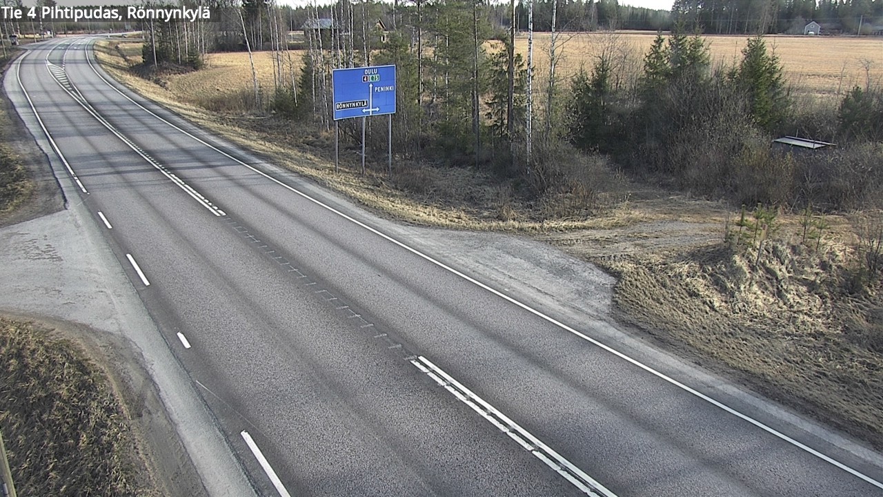 Kelikamerat Kuva Tie 4 Pihtipudas, Rönnynkylä, Pihtipudas, Keski-Suomi