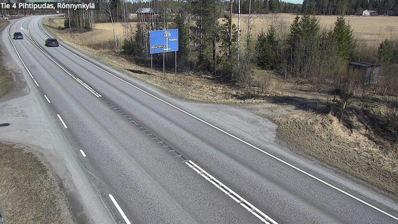 Kelikamerat Kuva Tie 4 Pihtipudas, Rönnynkylä, Pihtipudas, Keski-Suomi