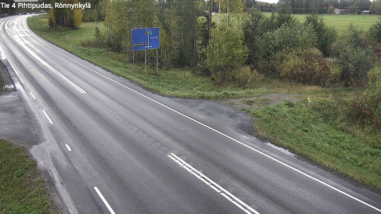 Kelikamerat Kuva Tie 4 Pihtipudas, Rönnynkylä, Pihtipudas, Keski-Suomi