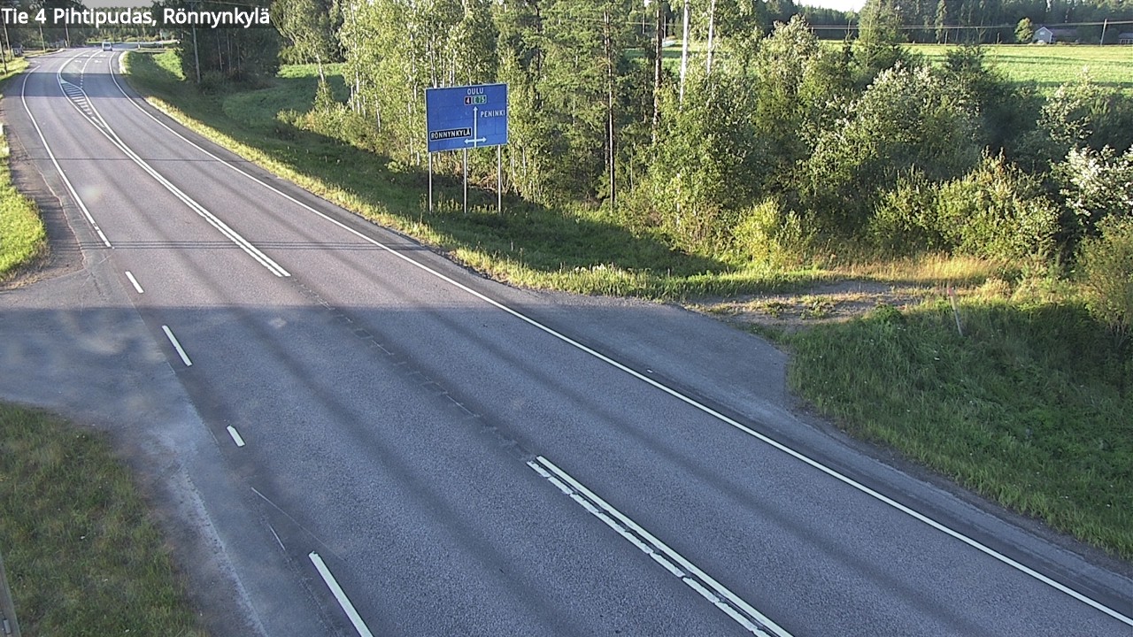 Kelikamerat Kuva Tie 4 Pihtipudas, Rönnynkylä, Pihtipudas, Keski-Suomi