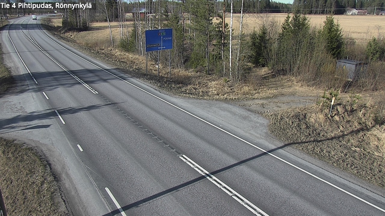 Kelikamerat Kuva Tie 4 Pihtipudas, Rönnynkylä, Pihtipudas, Keski-Suomi