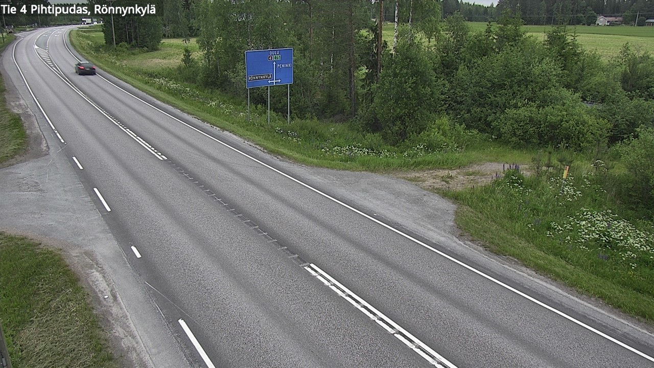 Kelikamerat Kuva Tie 4 Pihtipudas, Rönnynkylä, Pihtipudas, Keski-Suomi
