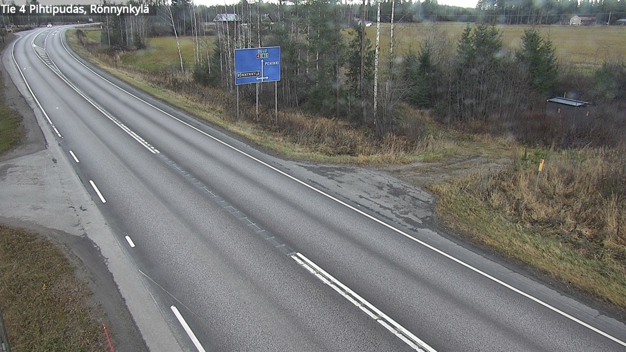 Kelikamerat Kuva Tie 4 Pihtipudas, Rönnynkylä, Pihtipudas, Keski-Suomi