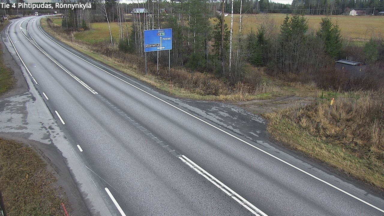 Kelikamerat Kuva Tie 4 Pihtipudas, Rönnynkylä, Pihtipudas, Keski-Suomi