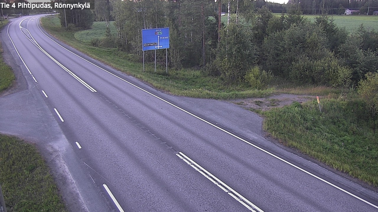 Kelikamerat Kuva Tie 4 Pihtipudas, Rönnynkylä, Pihtipudas, Keski-Suomi