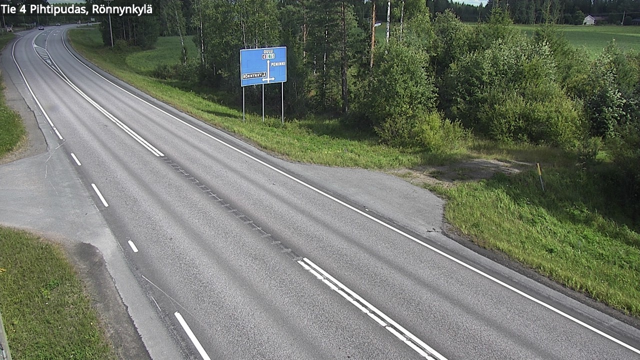 Kelikamerat Kuva Tie 4 Pihtipudas, Rönnynkylä, Pihtipudas, Keski-Suomi