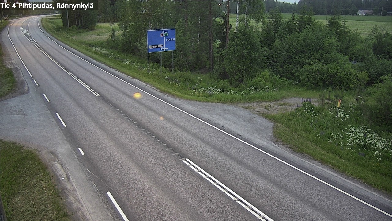 Kelikamerat Kuva Tie 4 Pihtipudas, Rönnynkylä, Pihtipudas, Keski-Suomi