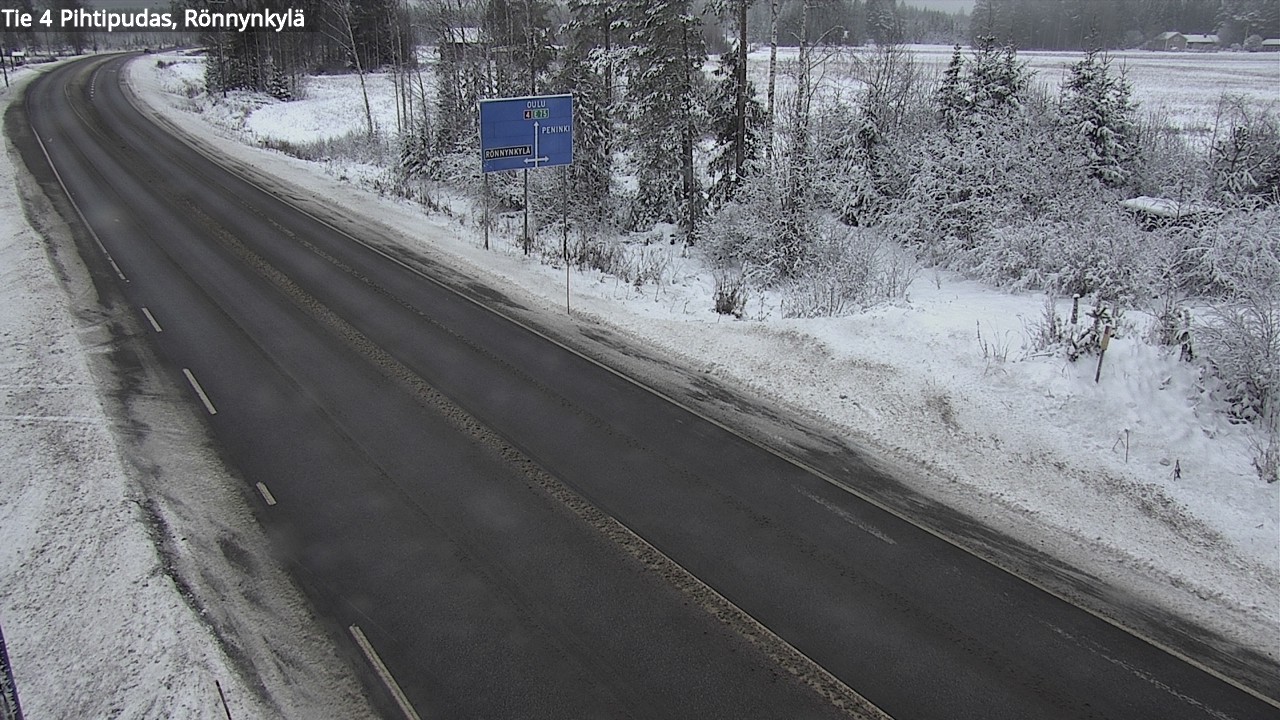 Kelikamerat Kuva Tie 4 Pihtipudas, Rönnynkylä, Pihtipudas, Keski-Suomi