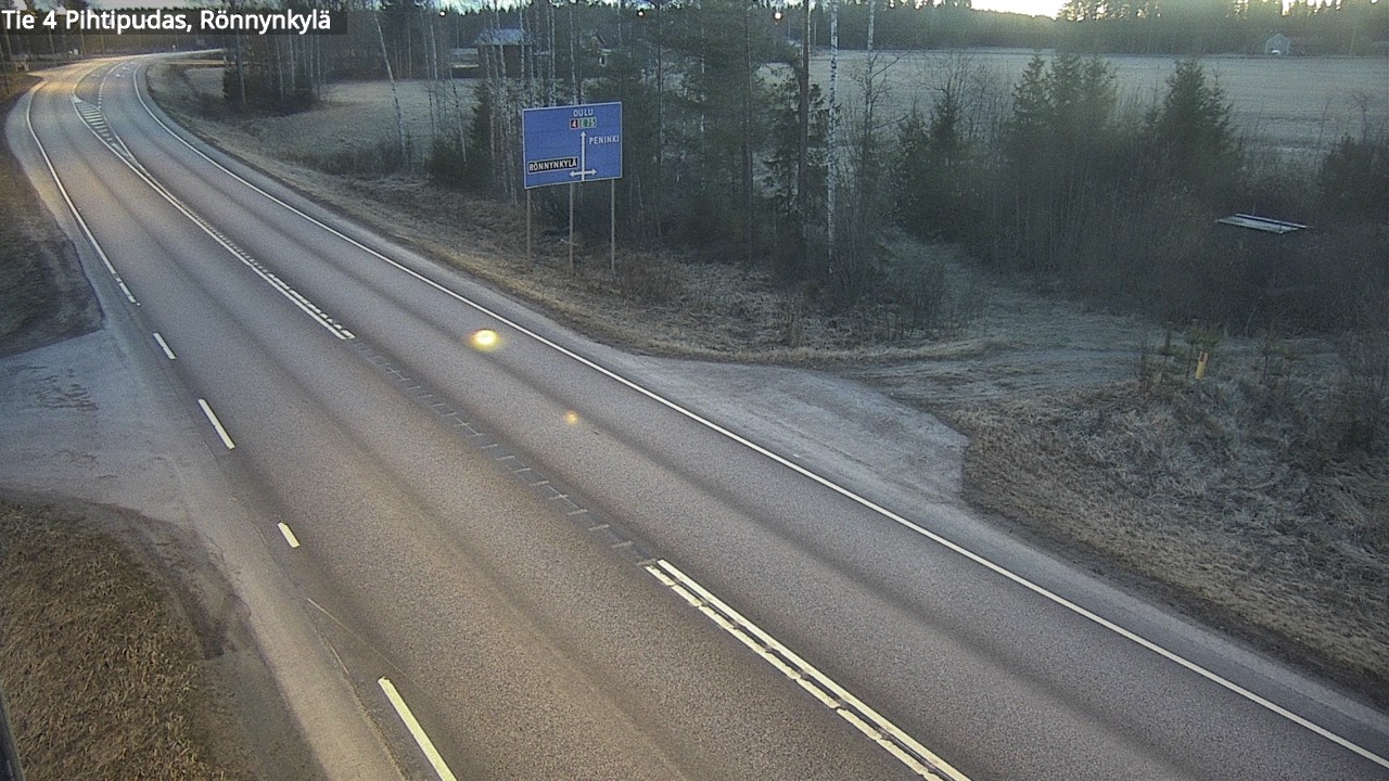 Kelikamerat Kuva Tie 4 Pihtipudas, Rönnynkylä, Pihtipudas, Keski-Suomi