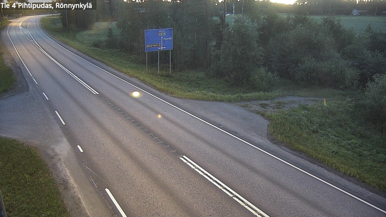 Kelikamerat Kuva Tie 4 Pihtipudas, Rönnynkylä, Pihtipudas, Keski-Suomi