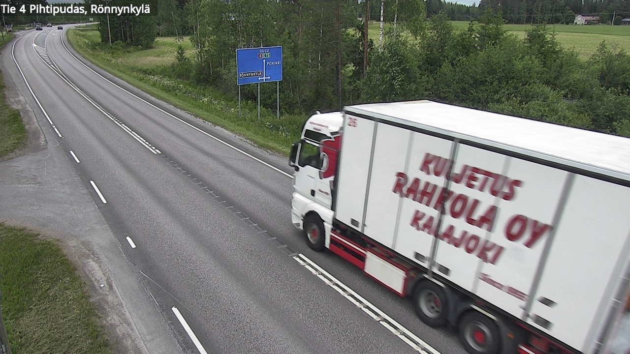 Kelikamerat Kuva Tie 4 Pihtipudas, Rönnynkylä, Pihtipudas, Keski-Suomi