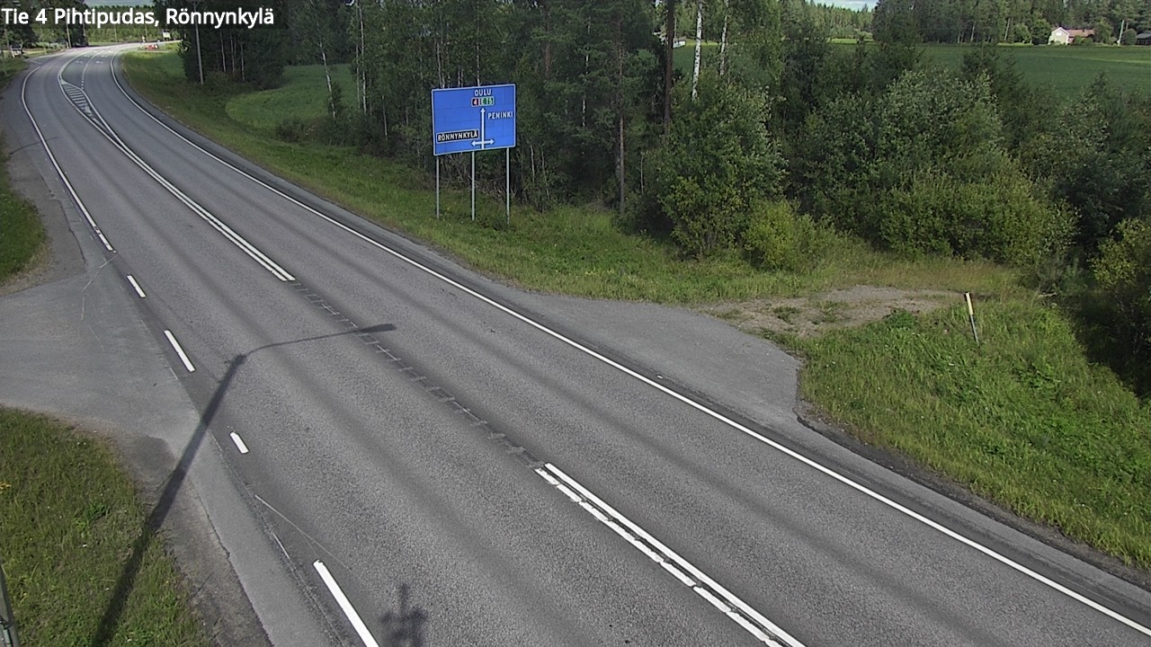 Kelikamerat Kuva Tie 4 Pihtipudas, Rönnynkylä, Pihtipudas, Keski-Suomi