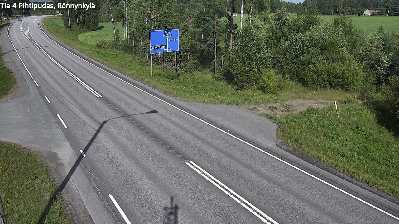 Kelikamerat Kuva Tie 4 Pihtipudas, Rönnynkylä, Pihtipudas, Keski-Suomi