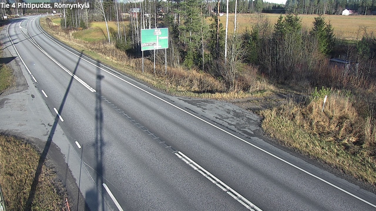 Kelikamerat Kuva Tie 4 Pihtipudas, Rönnynkylä, Pihtipudas, Keski-Suomi