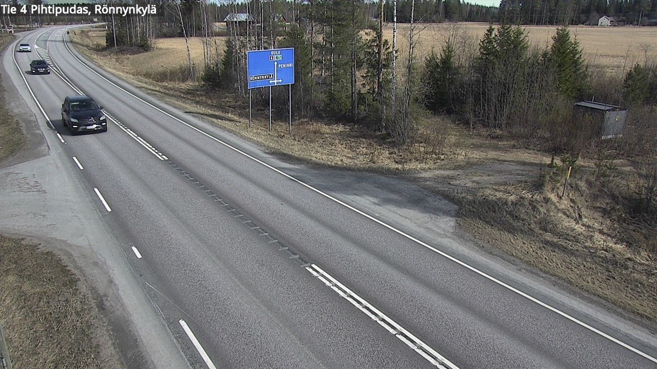 Kelikamerat Kuva Tie 4 Pihtipudas, Rönnynkylä, Pihtipudas, Keski-Suomi