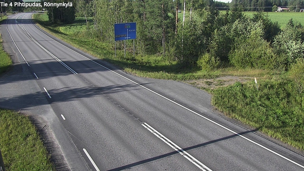 Kelikamerat Kuva Tie 4 Pihtipudas, Rönnynkylä, Pihtipudas, Keski-Suomi