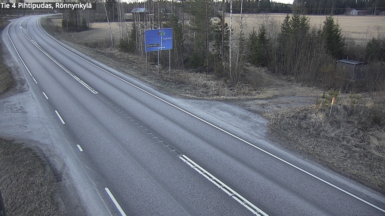 Kelikamerat Kuva Tie 4 Pihtipudas, Rönnynkylä, Pihtipudas, Keski-Suomi