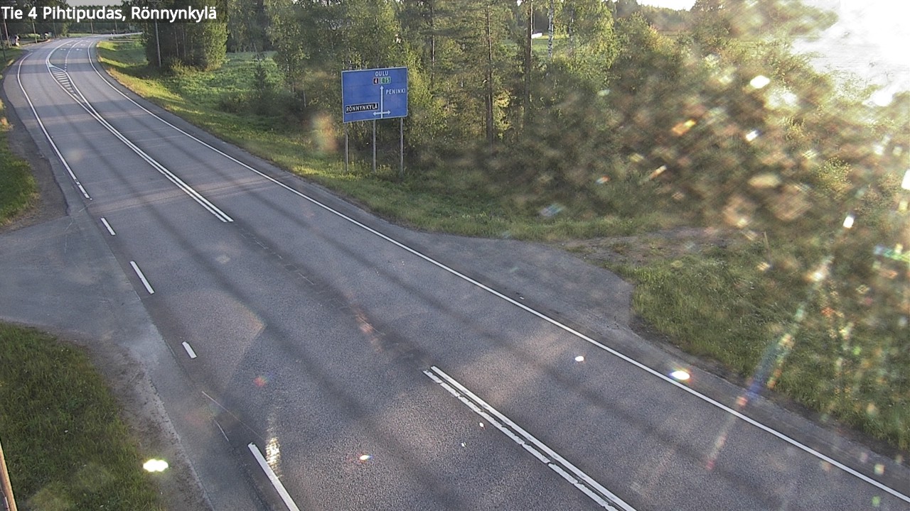 Kelikamerat Kuva Tie 4 Pihtipudas, Rönnynkylä, Pihtipudas, Keski-Suomi