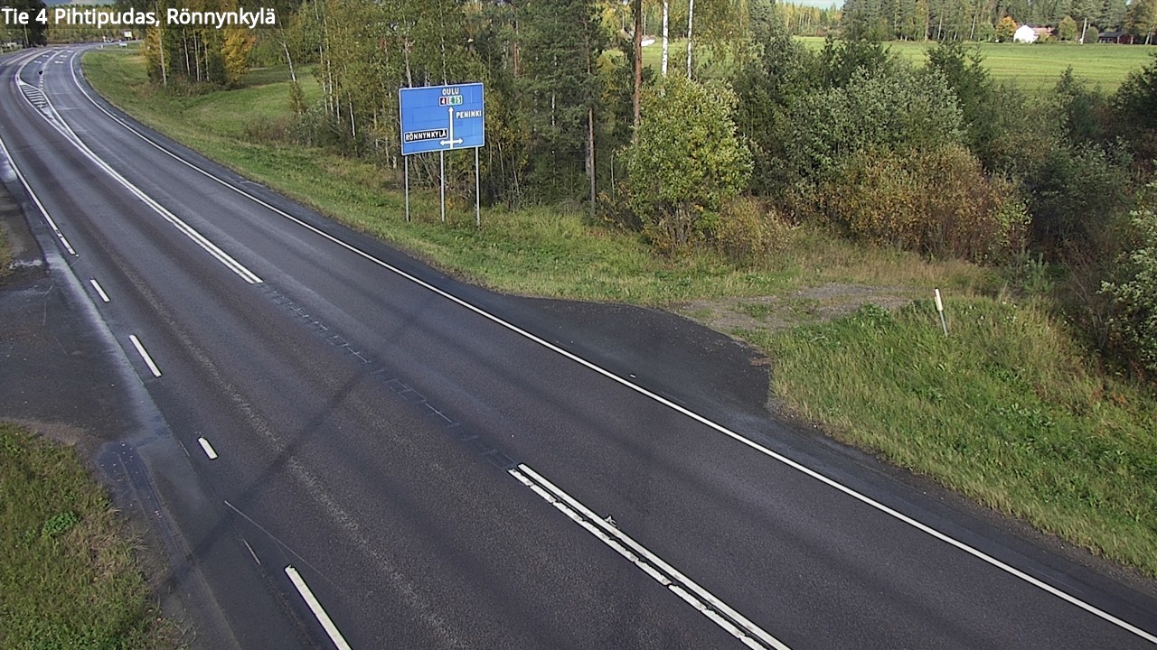 Kelikamerat Kuva Tie 4 Pihtipudas, Rönnynkylä, Pihtipudas, Keski-Suomi