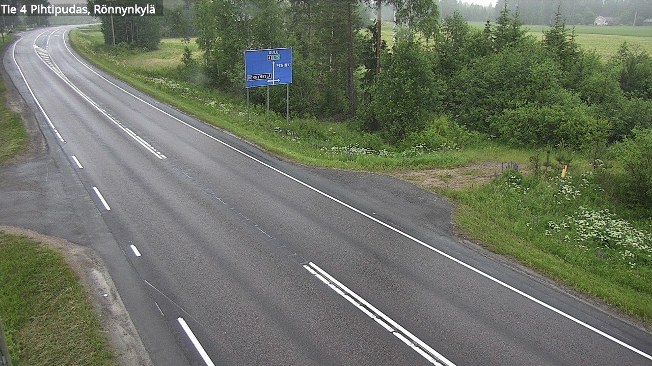 Kelikamerat Kuva Tie 4 Pihtipudas, Rönnynkylä, Pihtipudas, Keski-Suomi