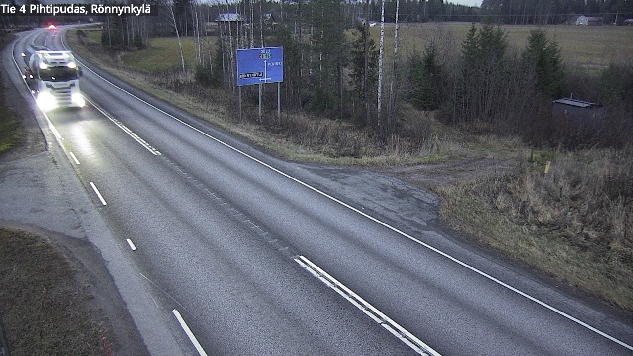 Kelikamerat Kuva Tie 4 Pihtipudas, Rönnynkylä, Pihtipudas, Keski-Suomi