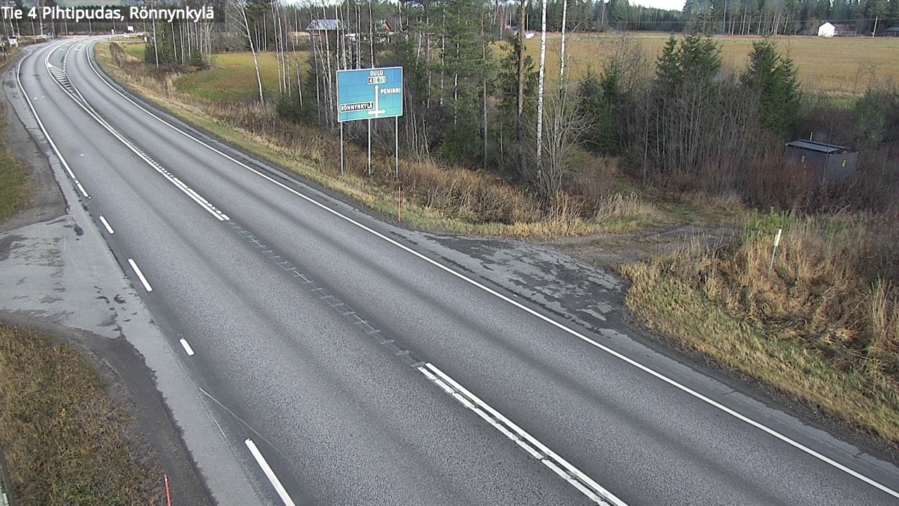 Kelikamerat Kuva Tie 4 Pihtipudas, Rönnynkylä, Pihtipudas, Keski-Suomi