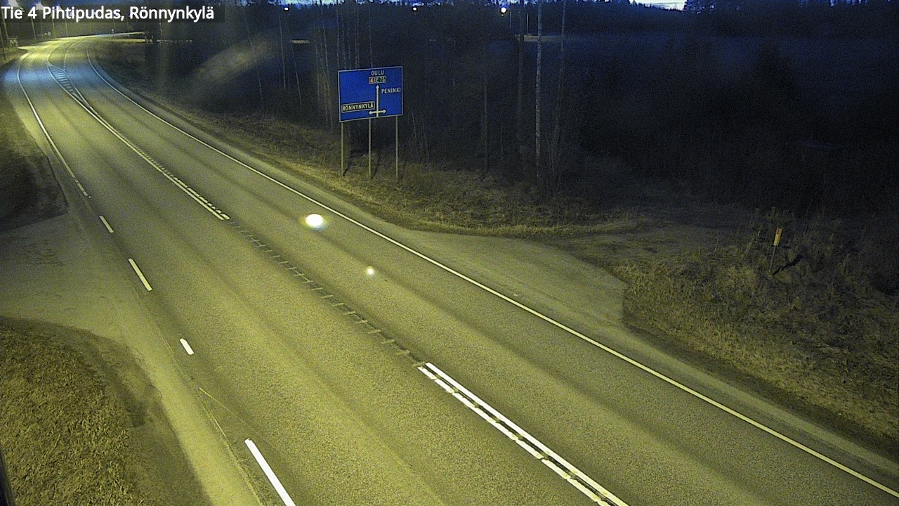 Kelikamerat Kuva Tie 4 Pihtipudas, Rönnynkylä, Pihtipudas, Keski-Suomi