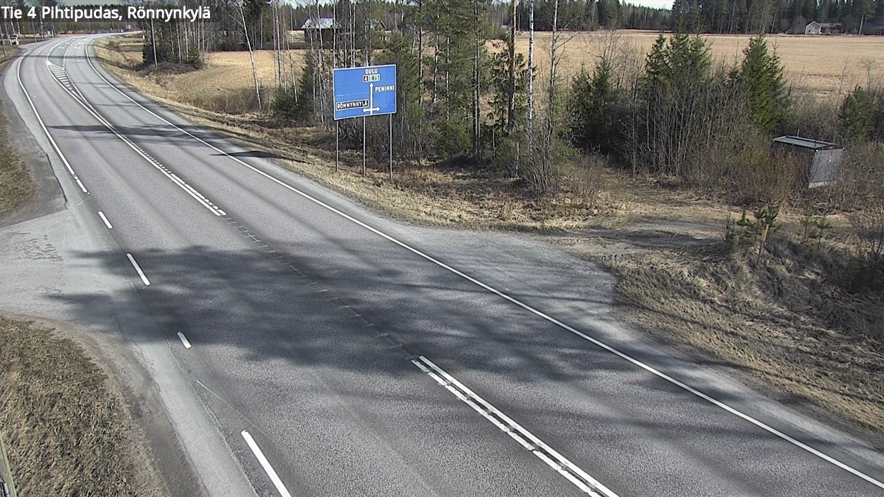 Kelikamerat Kuva Tie 4 Pihtipudas, Rönnynkylä, Pihtipudas, Keski-Suomi