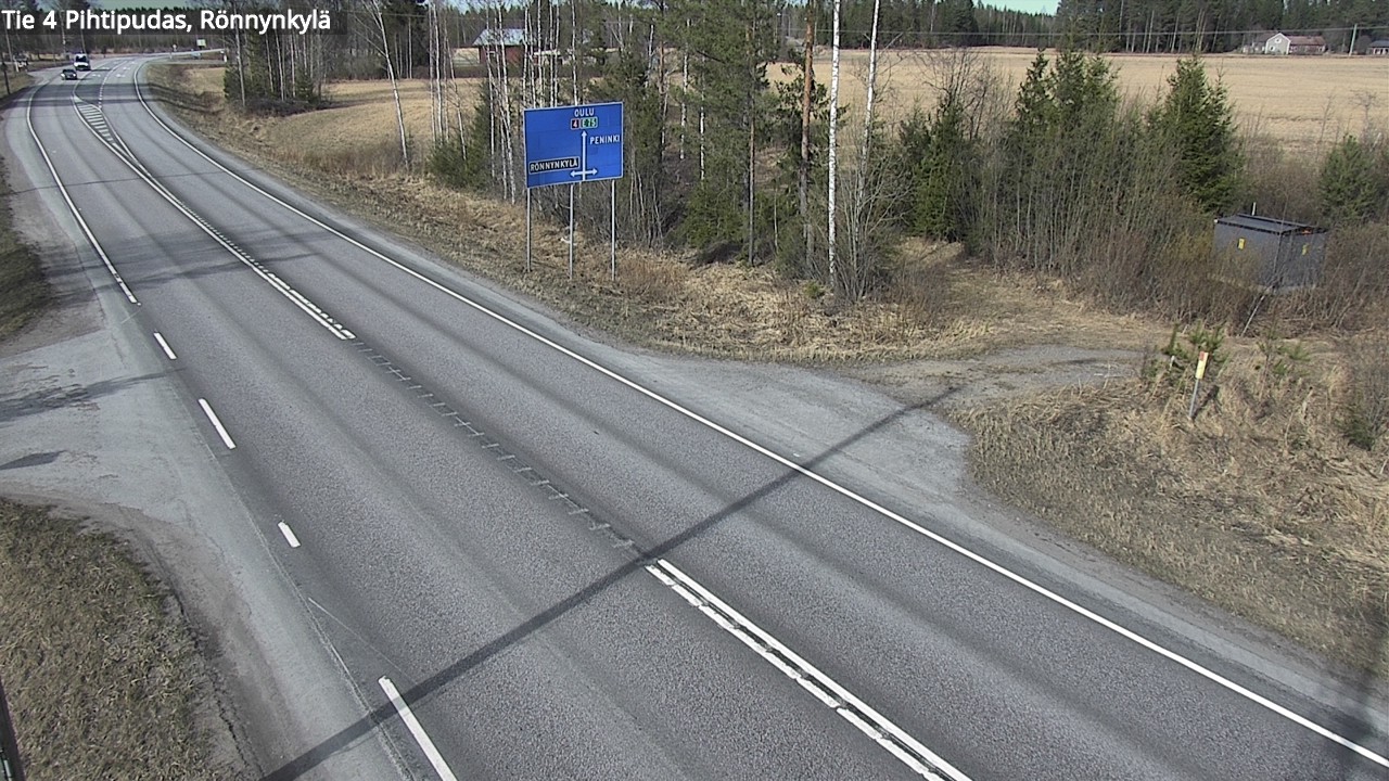 Kelikamerat Kuva Tie 4 Pihtipudas, Rönnynkylä, Pihtipudas, Keski-Suomi