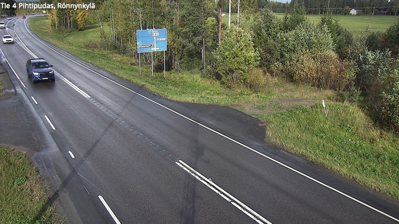 Kelikamerat Kuva Tie 4 Pihtipudas, Rönnynkylä, Pihtipudas, Keski-Suomi