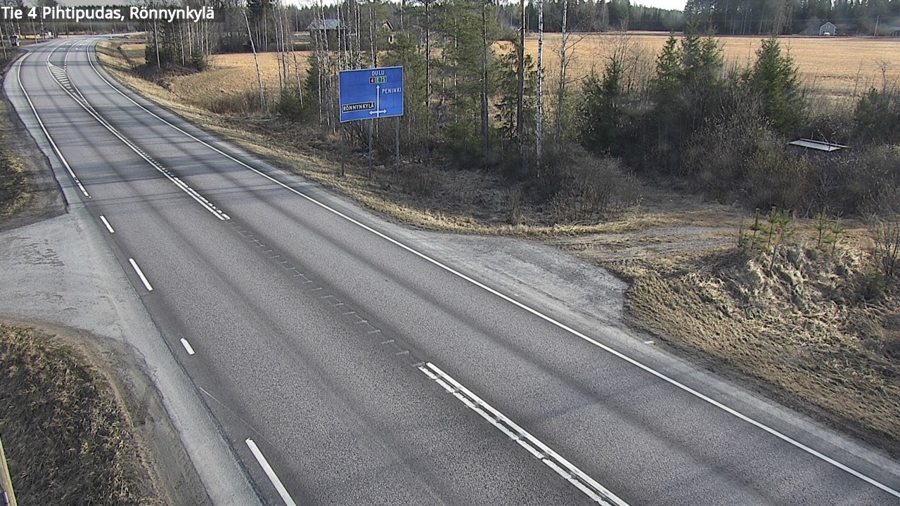 Kelikamerat Kuva Tie 4 Pihtipudas, Rönnynkylä, Pihtipudas, Keski-Suomi