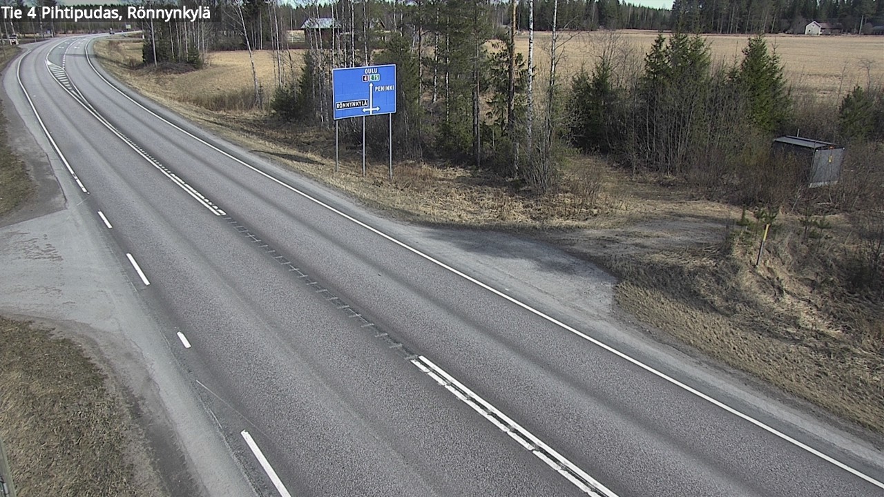 Kelikamerat Kuva Tie 4 Pihtipudas, Rönnynkylä, Pihtipudas, Keski-Suomi