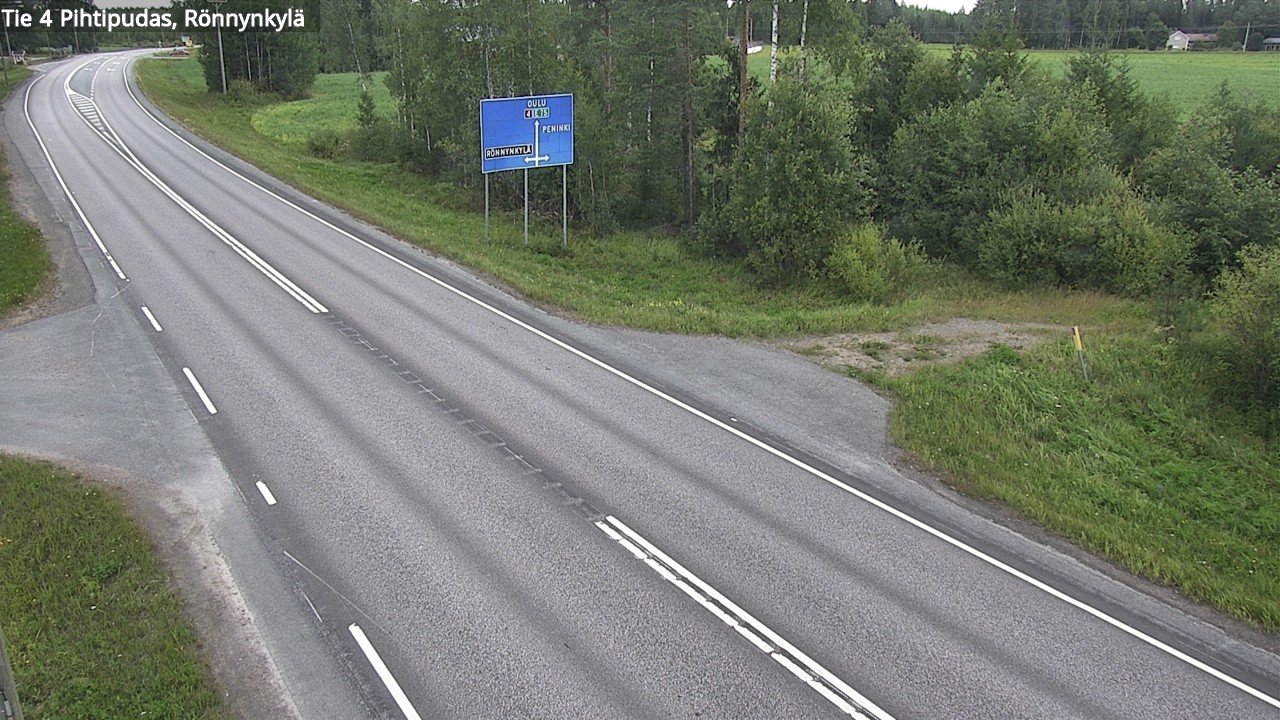 Kelikamerat Kuva Tie 4 Pihtipudas, Rönnynkylä, Pihtipudas, Keski-Suomi