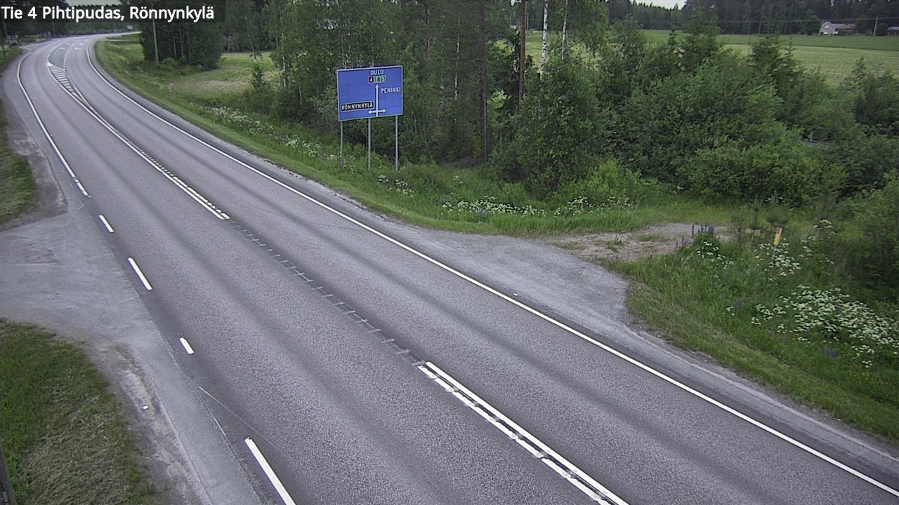 Kelikamerat Kuva Tie 4 Pihtipudas, Rönnynkylä, Pihtipudas, Keski-Suomi