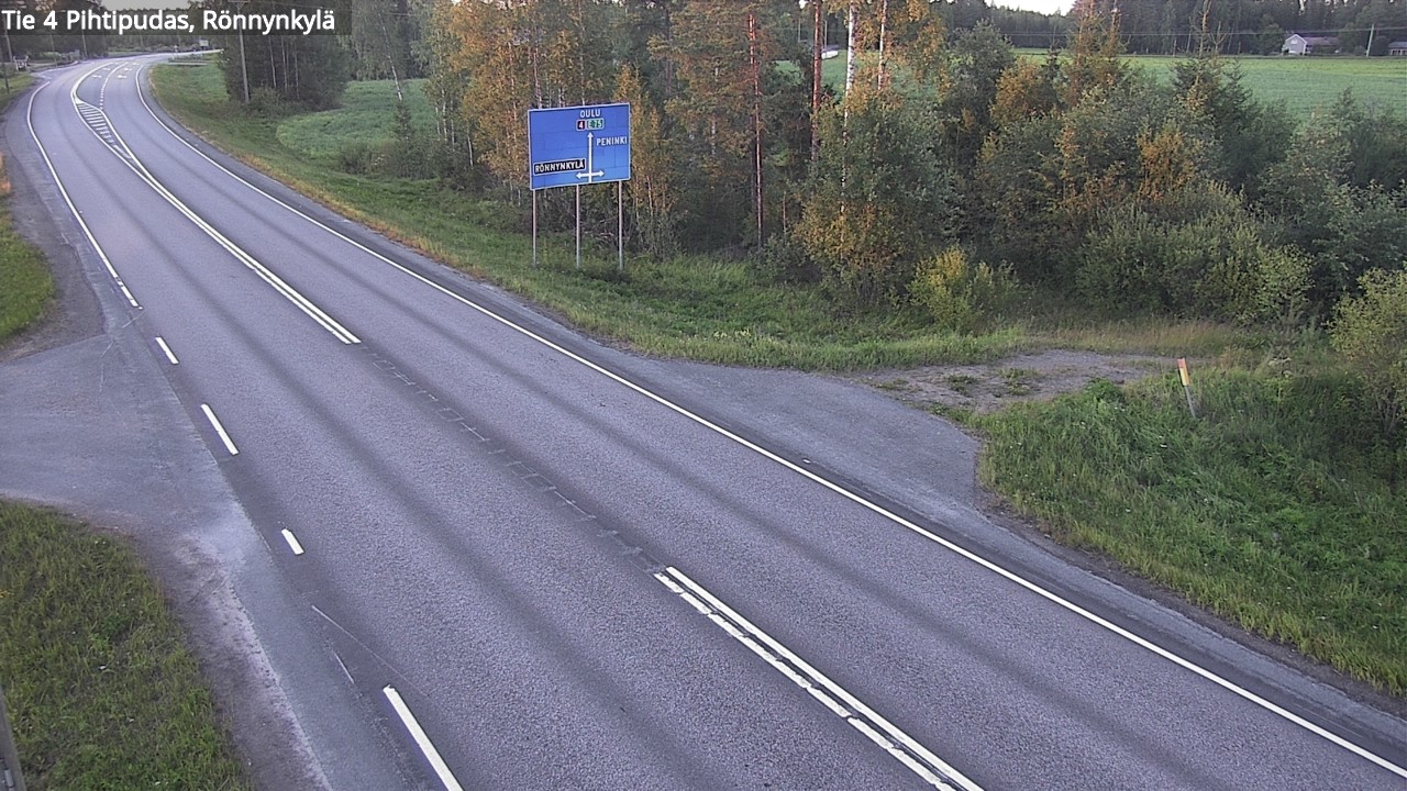 Kelikamerat Kuva Tie 4 Pihtipudas, Rönnynkylä, Pihtipudas, Keski-Suomi