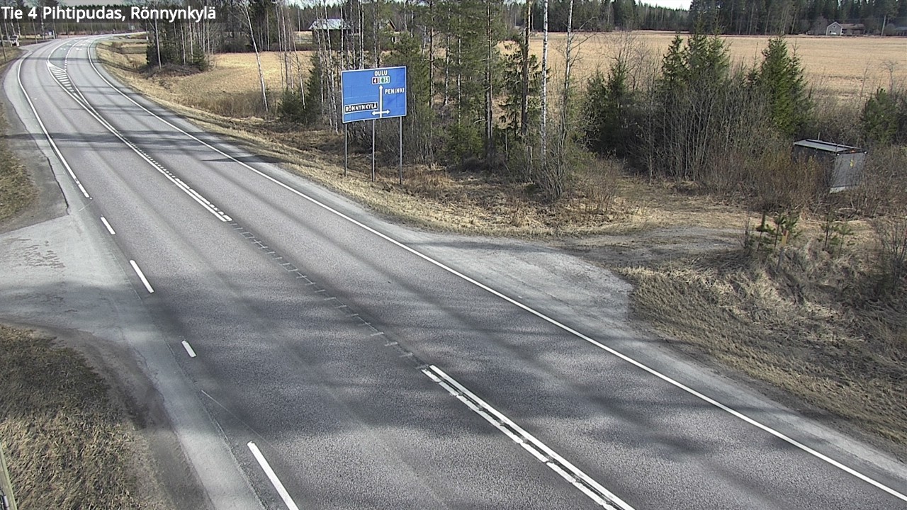 Kelikamerat Kuva Tie 4 Pihtipudas, Rönnynkylä, Pihtipudas, Keski-Suomi