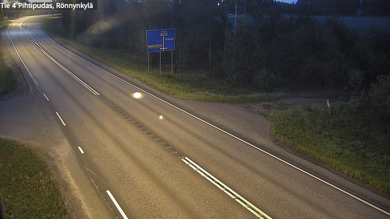 Kelikamerat Kuva Tie 4 Pihtipudas, Rönnynkylä, Pihtipudas, Keski-Suomi